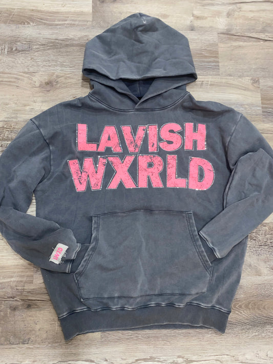 Pink Rhinestone Hoodie